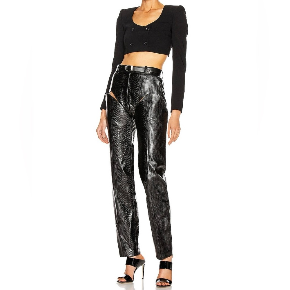 Y/PROJECT Embossed Cut-Out Pants